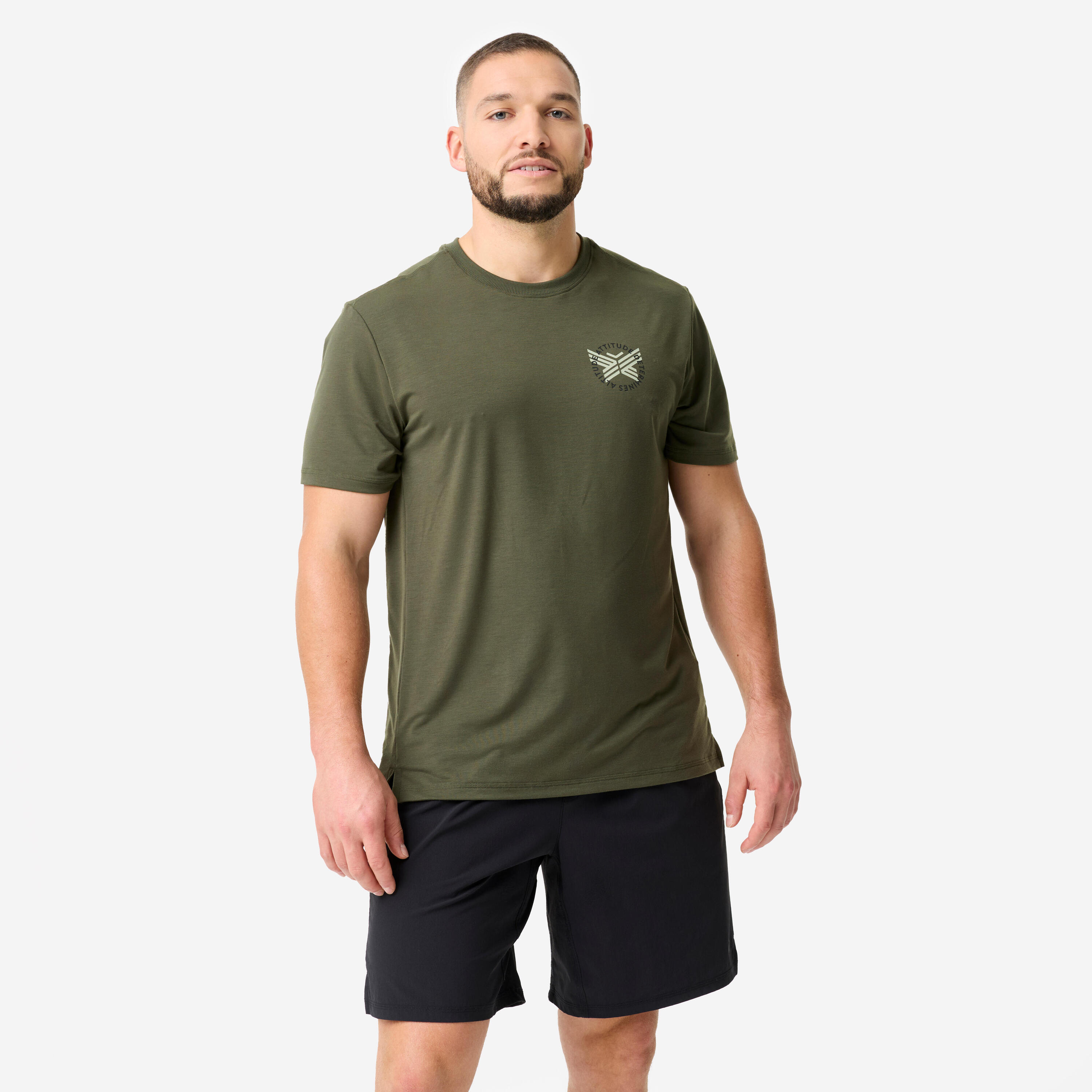 Men's Lightweight Stretch Fitness T-Shirt